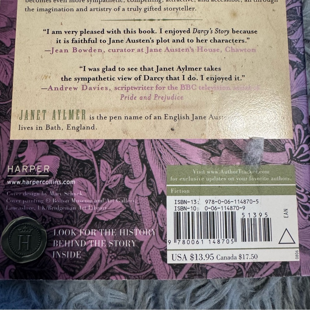 Darcy’s Story Paperback Book by Janet Aylmer - Picture 13 of 13
